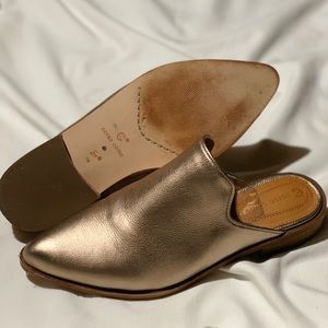 Women’s Corso Cosmo gold mules